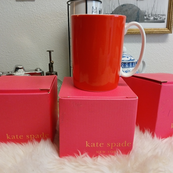 New Kate Spade red mug - Picture 1 of 2